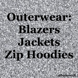 Enjoy a selection of outerwear: